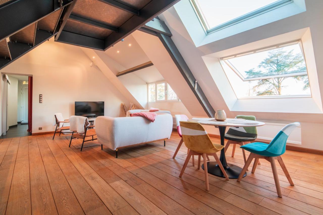 Loft Les Deux Cedres Avec Vue Panoramique Apartman Charleville-Mézières Kültér fotó