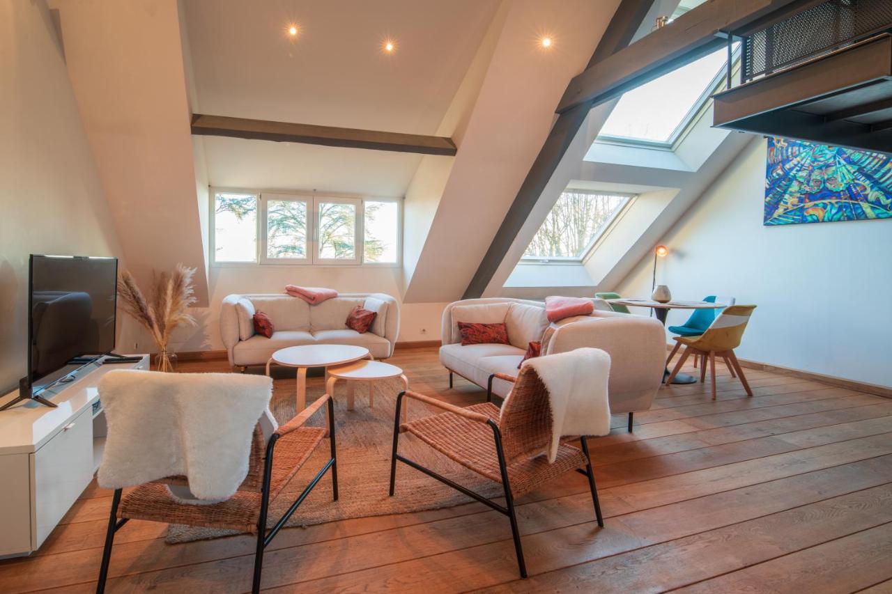 Loft Les Deux Cedres Avec Vue Panoramique Apartman Charleville-Mézières Kültér fotó